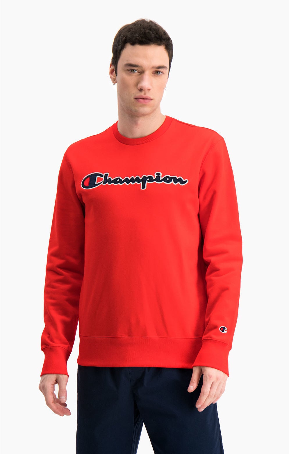 

Свитшот женский Champion 214188-FLS красный S, 214188-FLS
