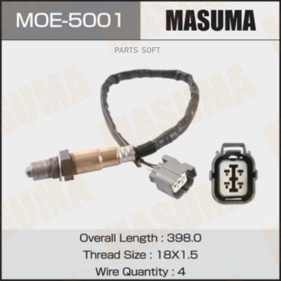 MASUMA MOE5001 Лямбда-зонд HONDA JAZZ L12A4, L13A1, L13A6 1шт