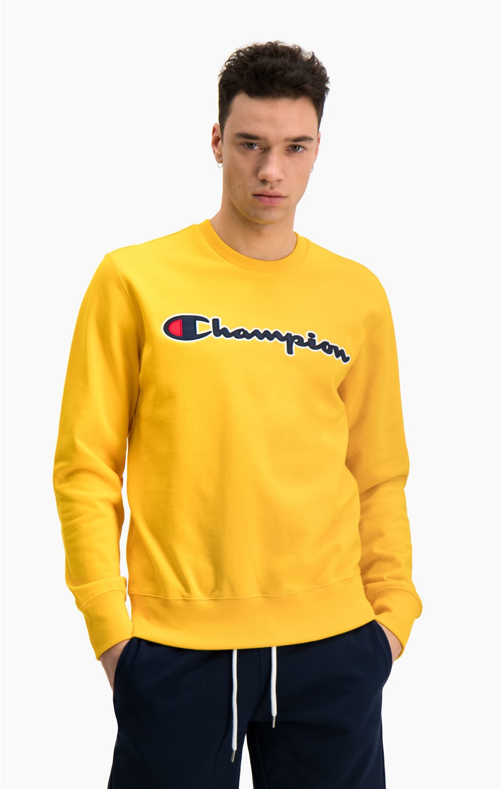 Свитшот женский Champion 214188-CTR желтый XS