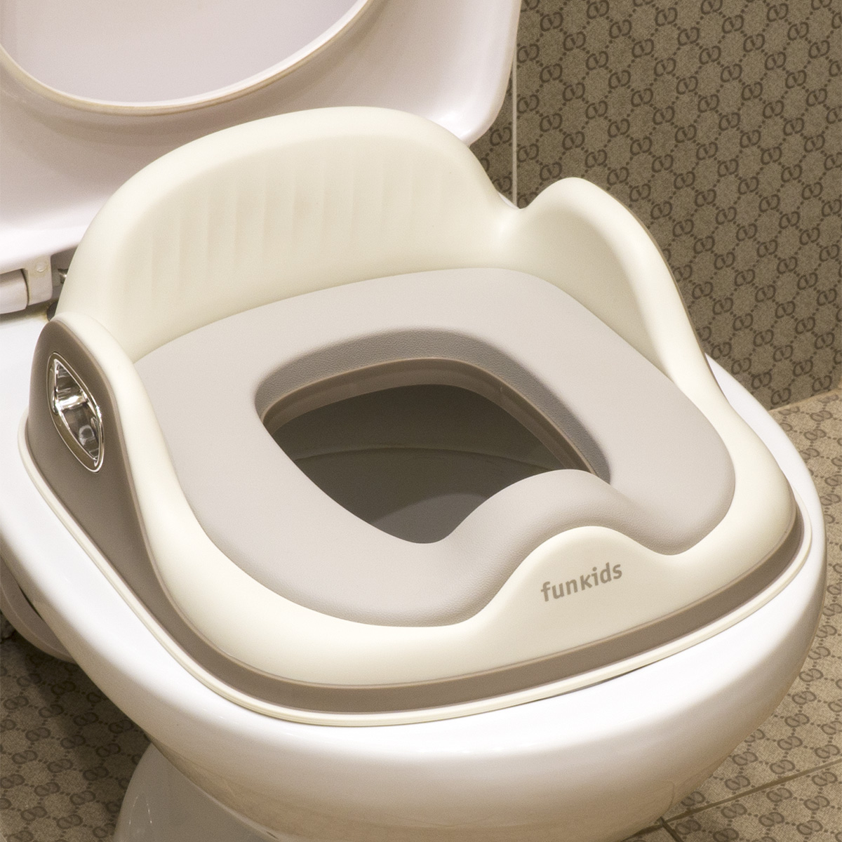 Сиденье для унитаза детское анатомическое FunKids Toilet Nest 6216-Brown