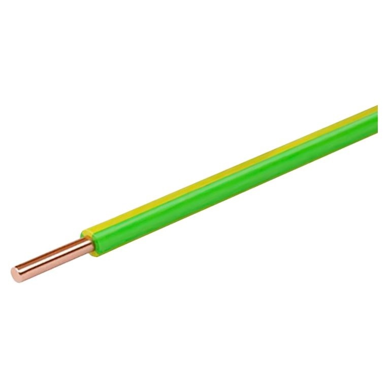 Провод однопроволочный ПУВ ПВ1 1х16 желто-зеленый(смотка из 11 м) комплект амуниции рельефный 1 5 см шлейка 36 49 см поводок 120 см желто