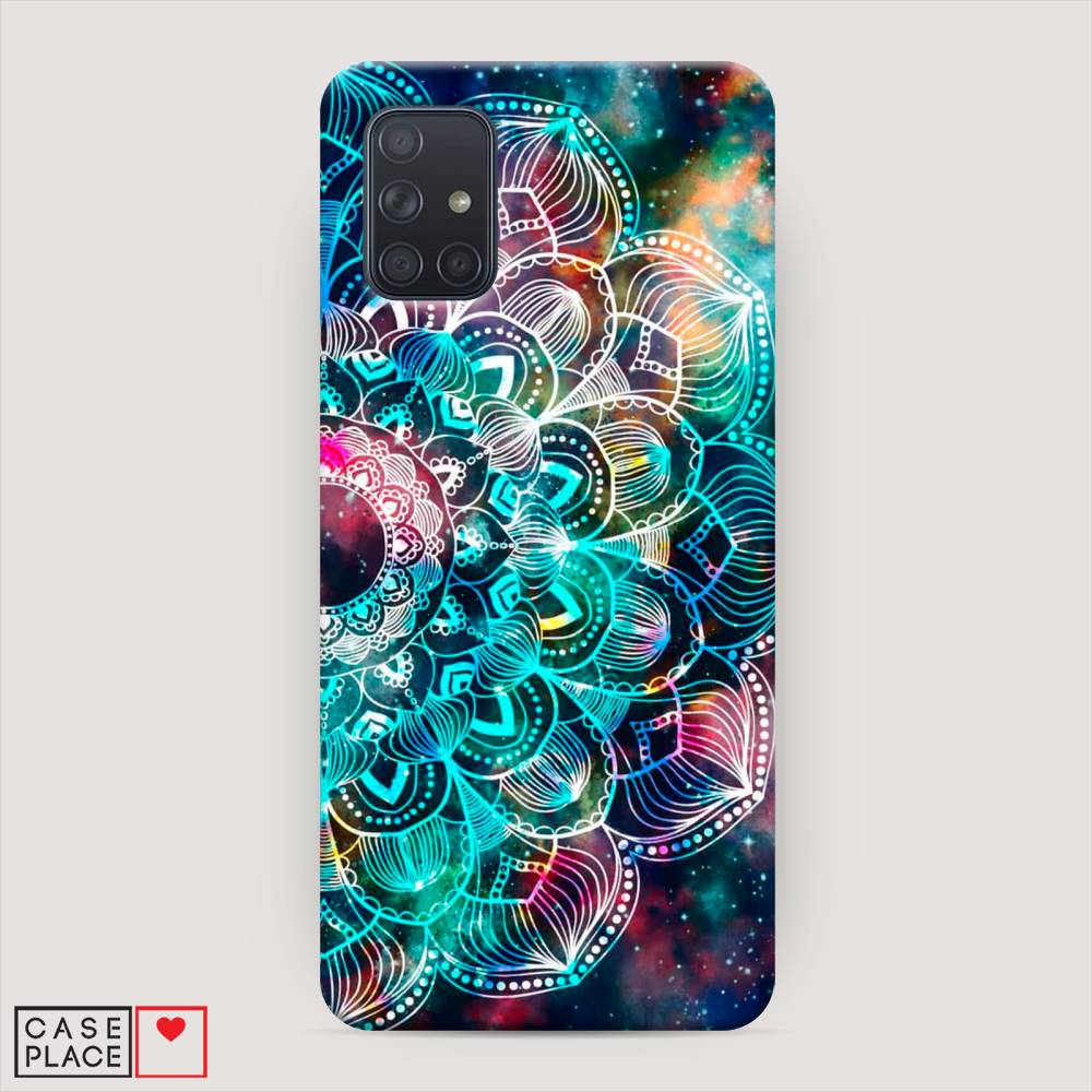 

Пластиковый чехол "Мандала космос" на Samsung Galaxy A71, 29020-3