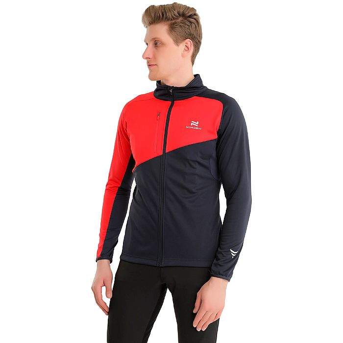 

Олимпийка мужская NordSki Premium черная 2XL, Черный, Premium