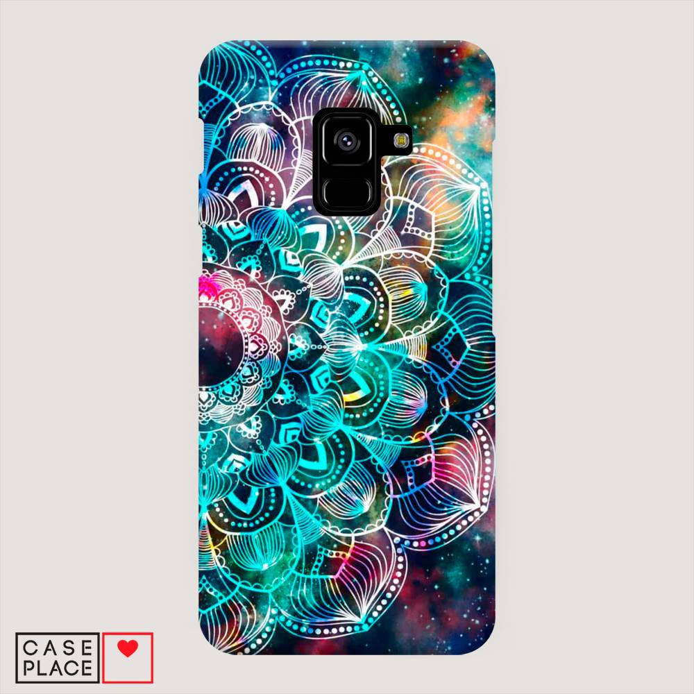 

Пластиковый чехол "Мандала космос" на Samsung Galaxy A8 2018, 25420-3