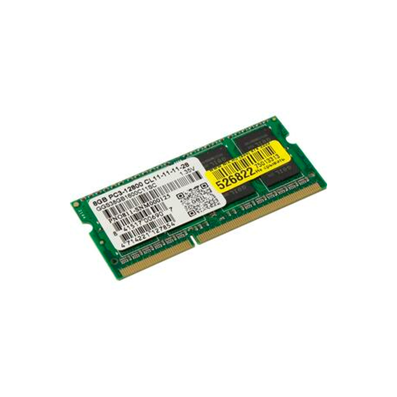 

Оперативная память Geil , DDR3L 1x8Gb, 1600MHz