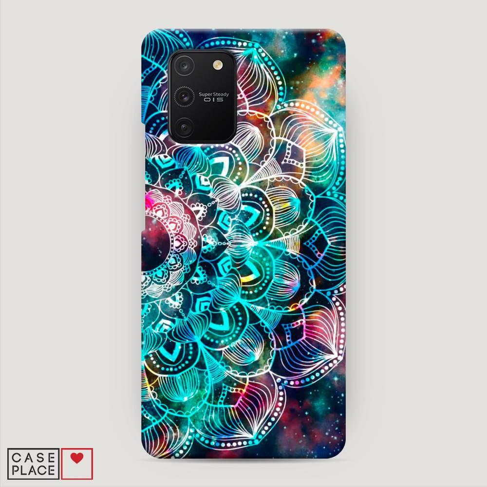 

Пластиковый чехол "Мандала космос" на Samsung Galaxy A91, 29920-3