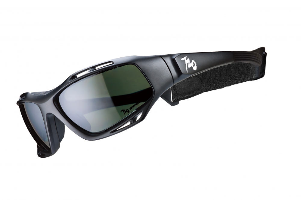 Спортивные солнцезащитные очки унисекс 720armour STINGRAY matte black/polarized smoke