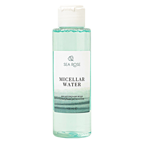 фото Мицеллярная вода с голубым ретинолом micellar water sea rose 100 мл