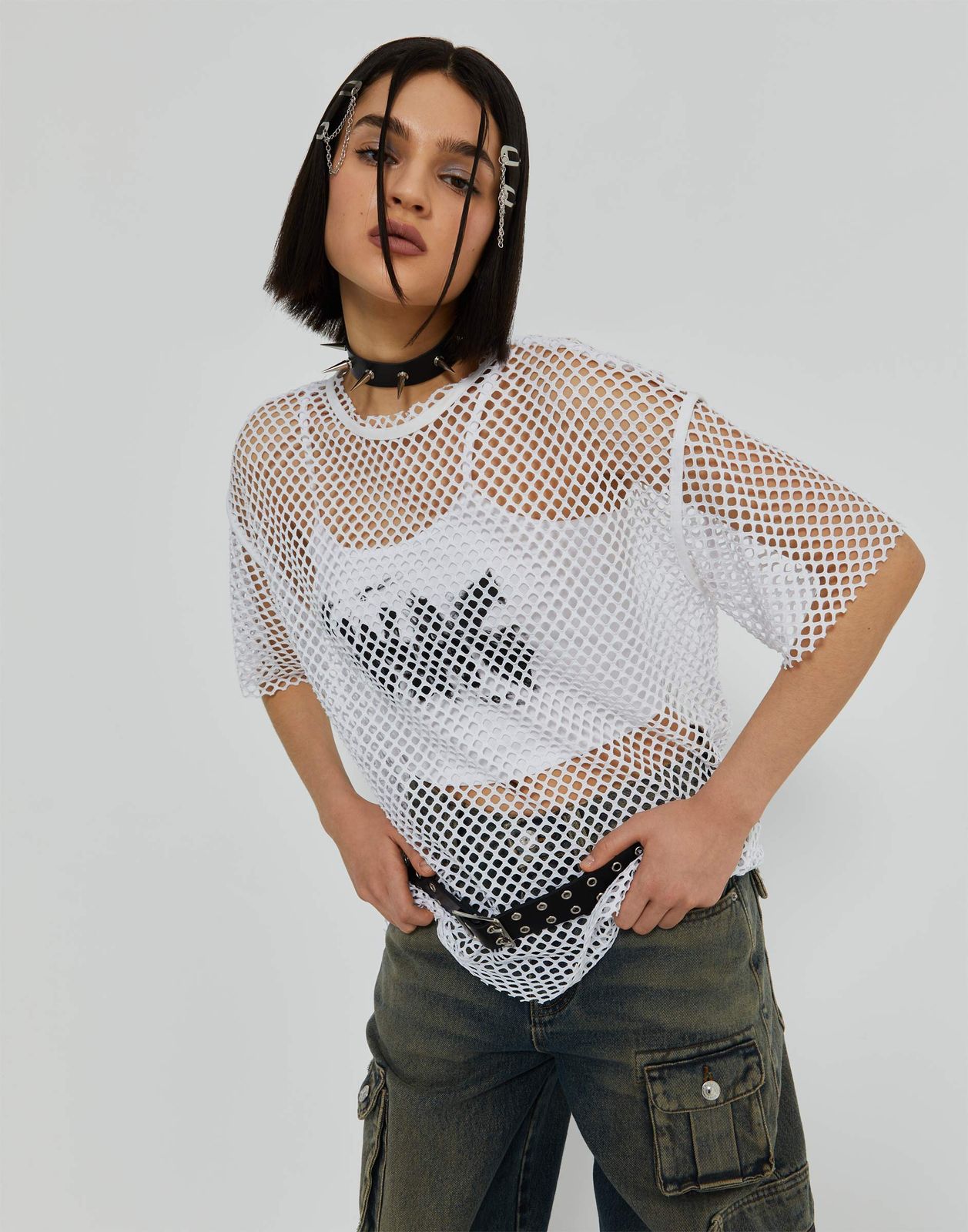 

Футболка детская Gloria Jeans GKT022449, белый, 128, GKT022449