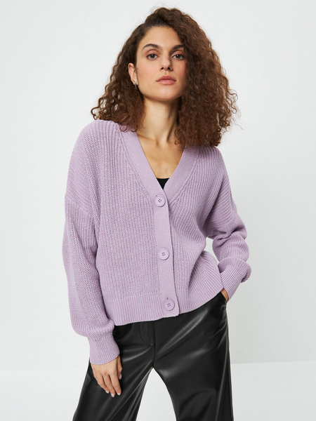 

Кардиган женский ZARINA 3122610810 фиолетовый S, 3122610810