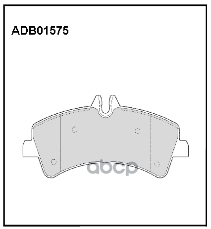 

Тормозные колодки ALLIED NIPPON ADB01575
