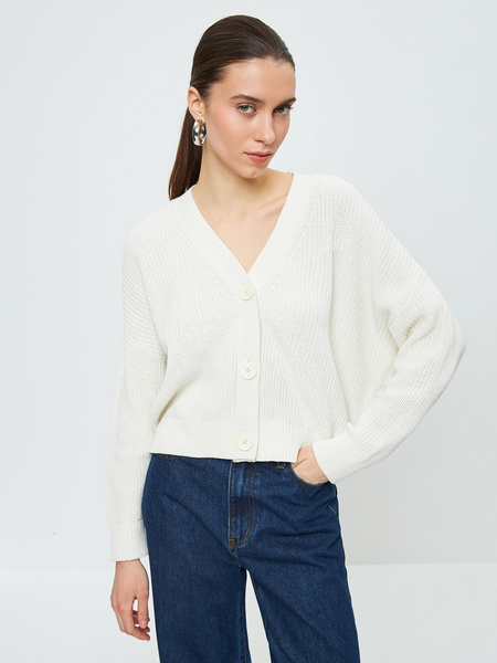 

Кардиган женский ZARINA 3122610810 белый XL, 3122610810