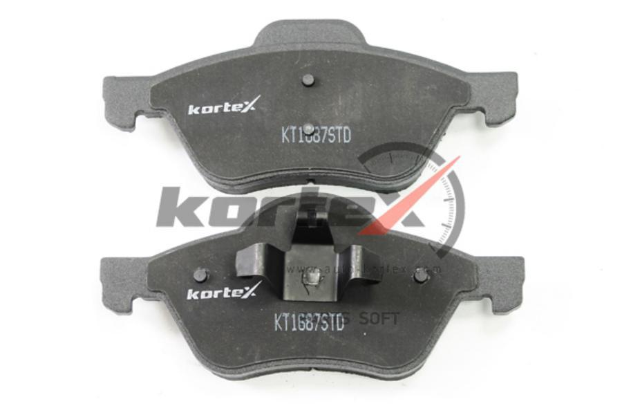 

Колодки торм. 1шт KORTEX KT1687STD