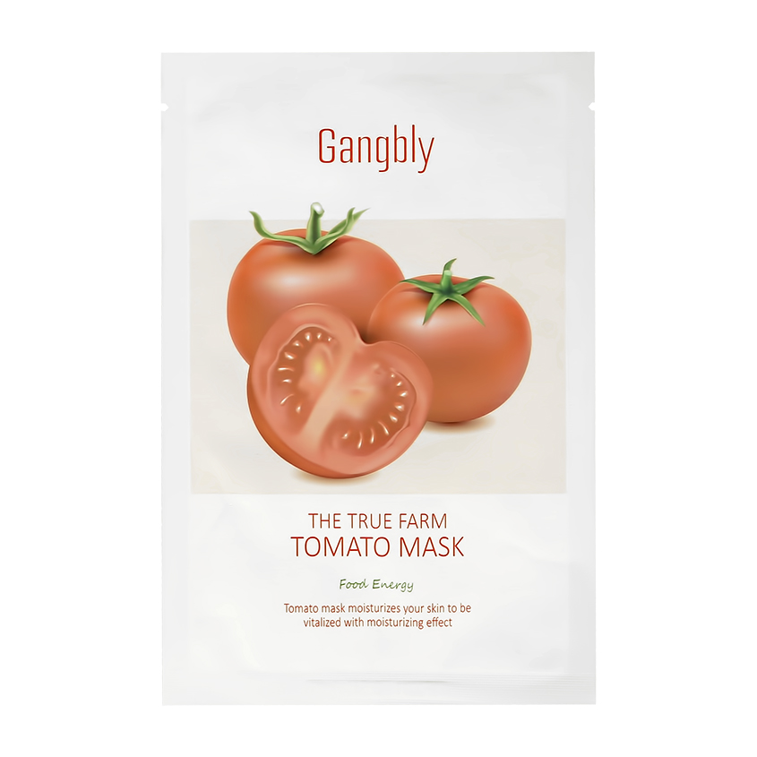 Купить Маска для лица `GANGBLY` с экстрактом томата (очищающая) 30 мл