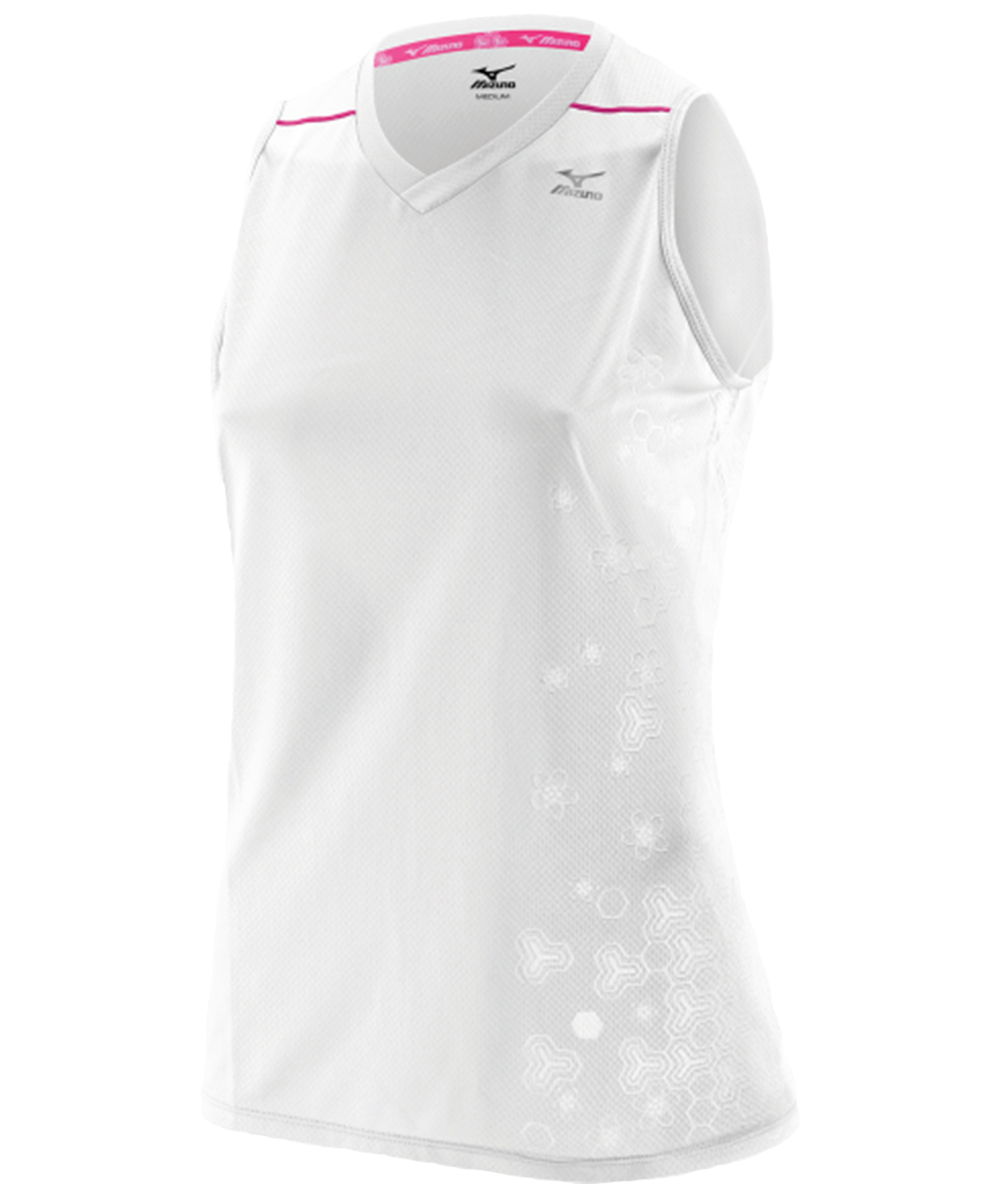 

DryLite Singlet, майка (01) бел/кр, XS, Белый;красный, DryLite Singlet