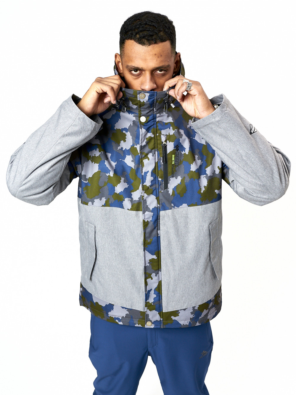 фото Спортивная куртка мужская nobrand ad78015 серая m