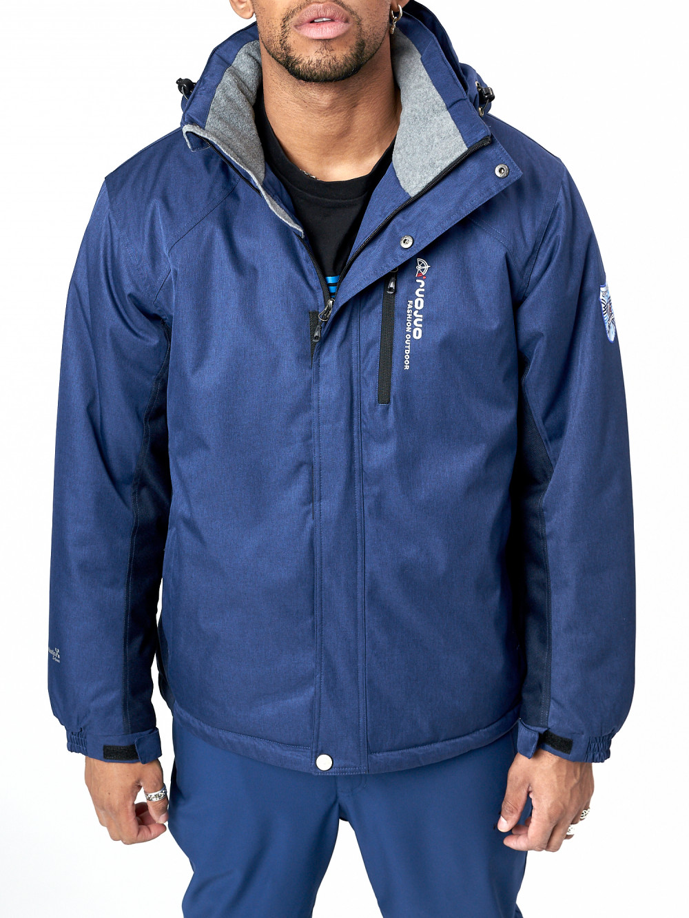 

Спортивная куртка мужская NoBrand AD78016 синяя L, AD78016