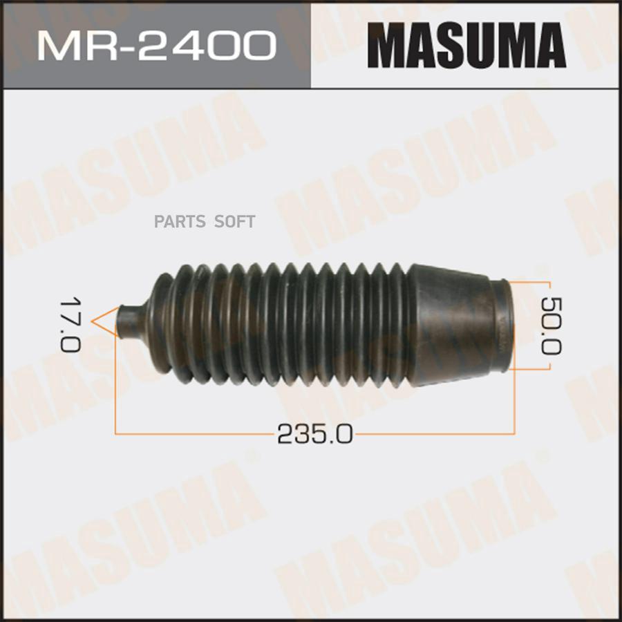 

MASUMA MR2400 MR-2400_пыльник рейки рулевой\ Mitsubishi Pajero II 90-00 1шт