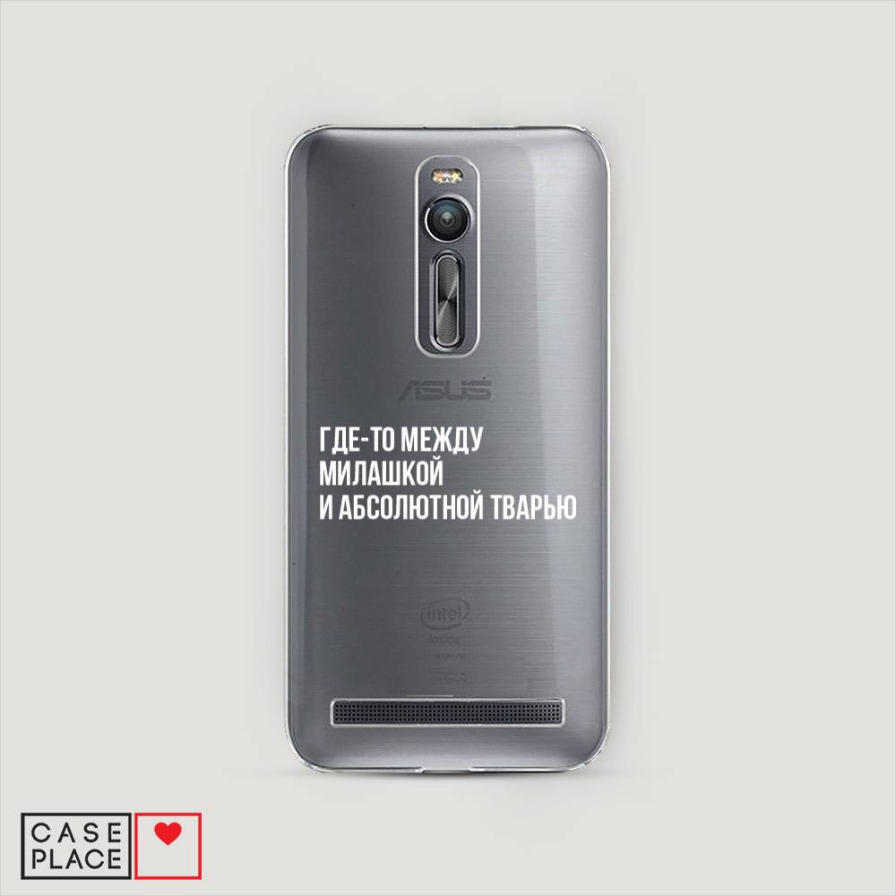 фото Чехол awog "почти милашка" для asus zenfone 2 ze550ml/ze551ml