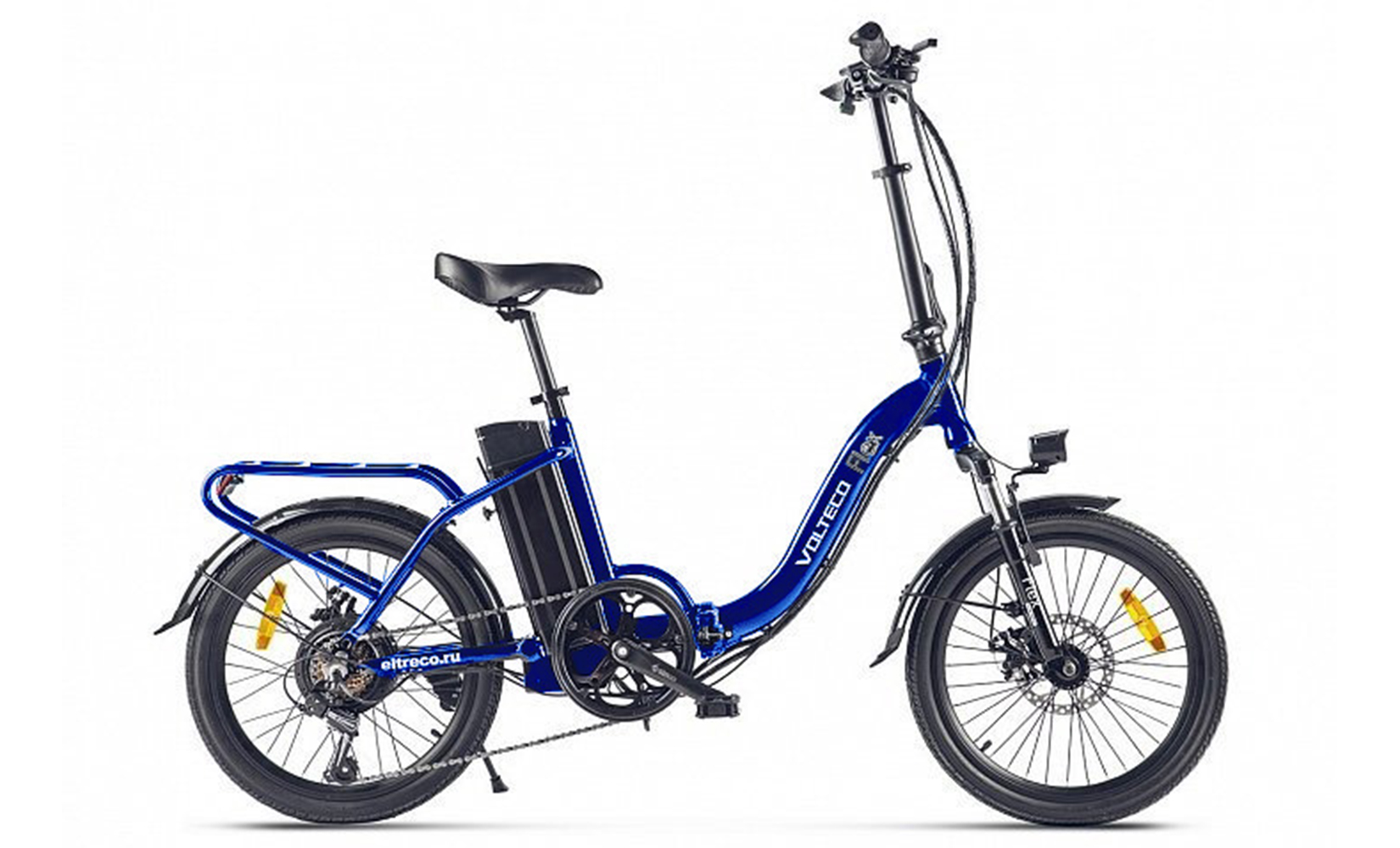 Электровелосипед Volteco Flex up! 2024, синий