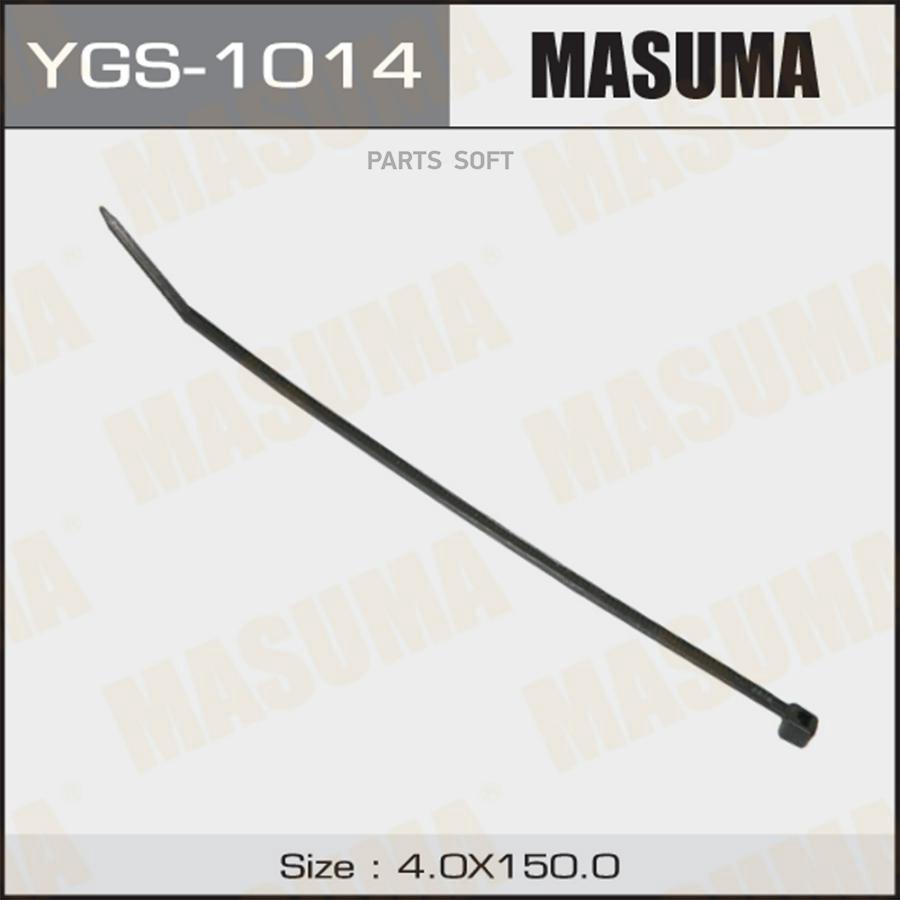 MASUMA YGS1014 Хомут пластиковый MASUMA черный 4х150 1шт