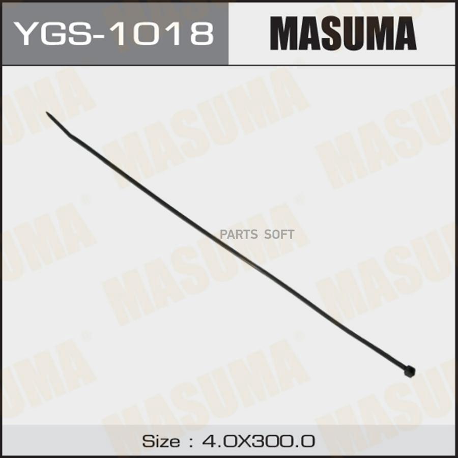 

MASUMA YGS1018 Хомут пластиковый MASUMA черный 4х300 1шт