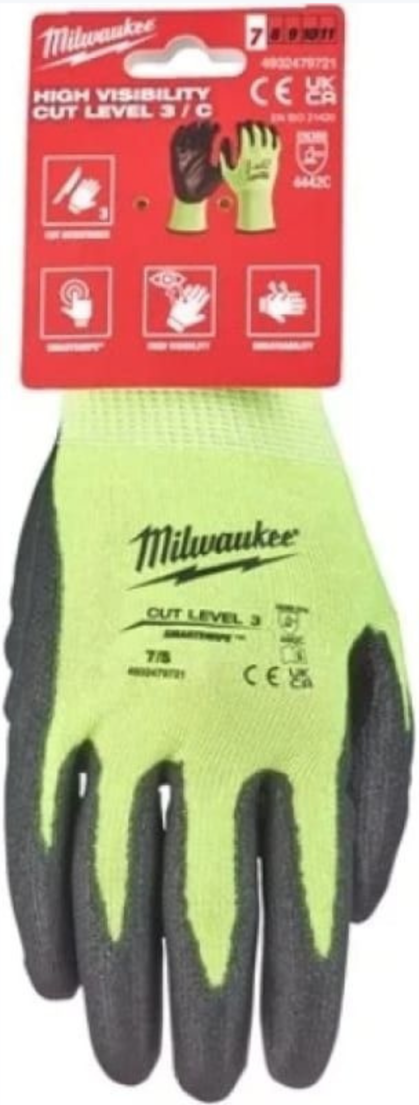 Перчатки Milwaukee 91900514 размер 7 600018669828