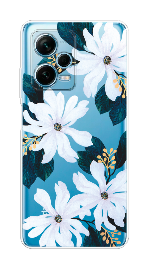 

Чехол на Redmi Note 12 Pro Plus "Delilah Flower", Зеленый;белый, 317150-1