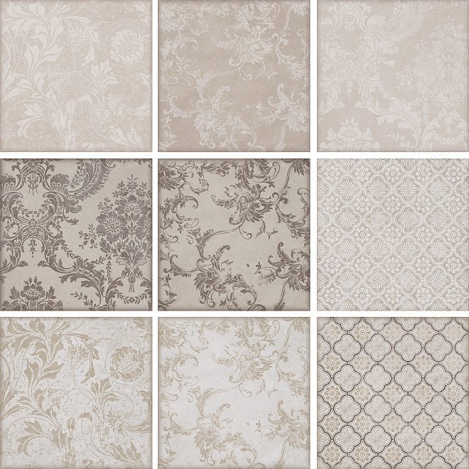 

Плитка Kerama Marazzi Марчиана 5267 микс беж 20х20 1.04 м2, Марчиана