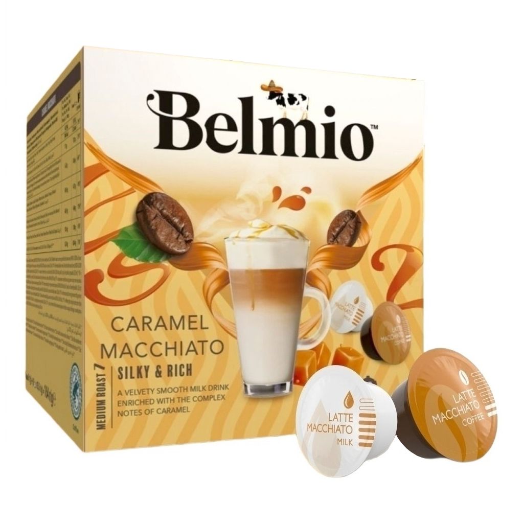 Кофе капсульный Belmio Caramel Macchiato Dolce Gusto в капсулах 16 шт