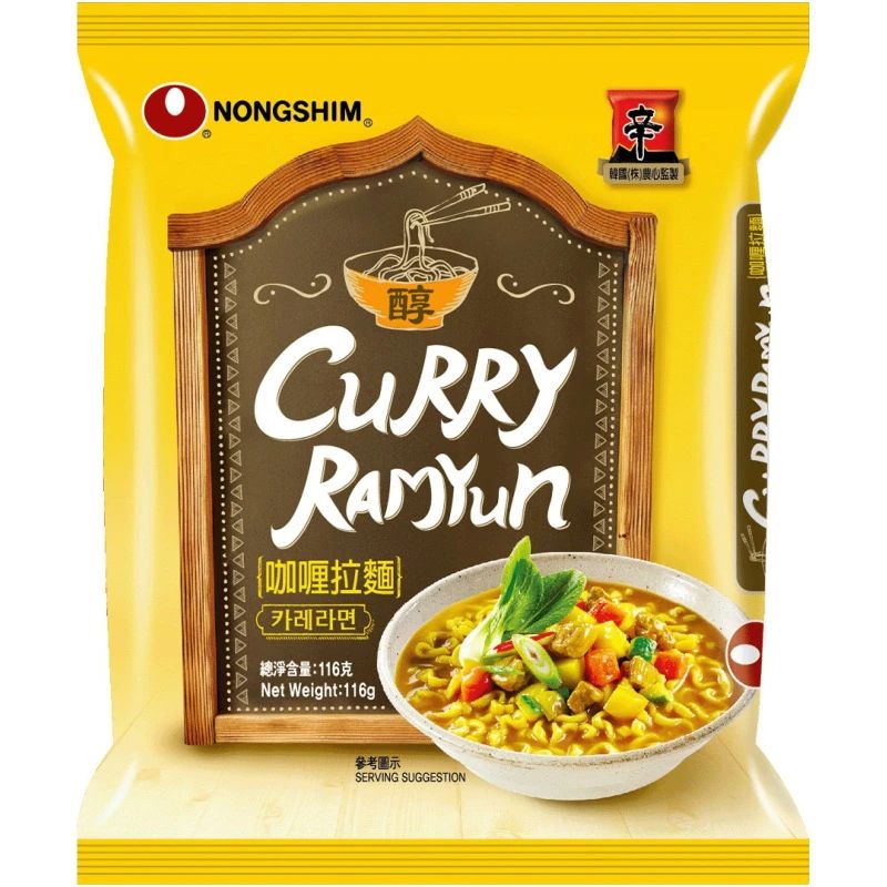 

Лапша Nongshim Карри рамен 116 г