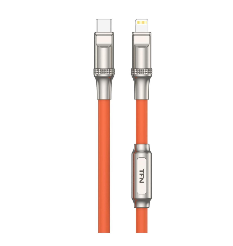 Кабель TFN Lightning, 8 pin-Type C, 1,5 м Orange (TFN-C-DIY-CL15M-OR)