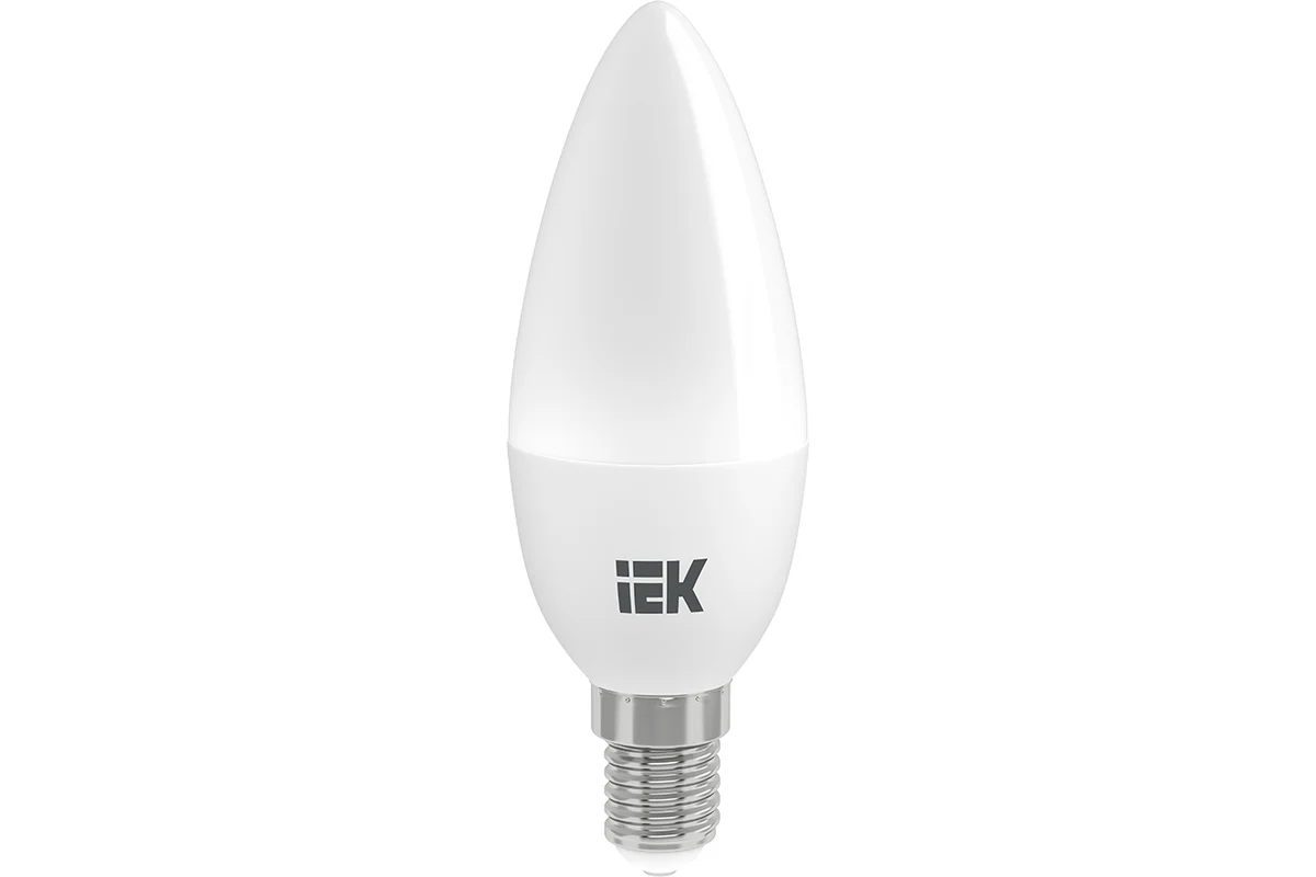 

Эл,лампа IEK LED ECO C35 5Вт 4000К E14, LLE-C35-5-230-40-E14