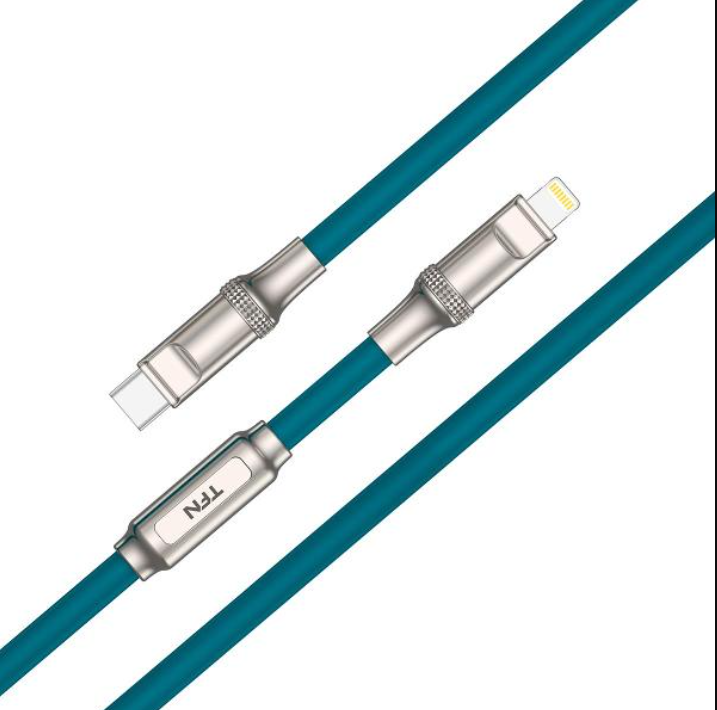 Кабели для мобильных устройств TFN 8pin-USB Type-C DIY 30W, 3m Blue (TFN-C-DIY-CL3M-BL)