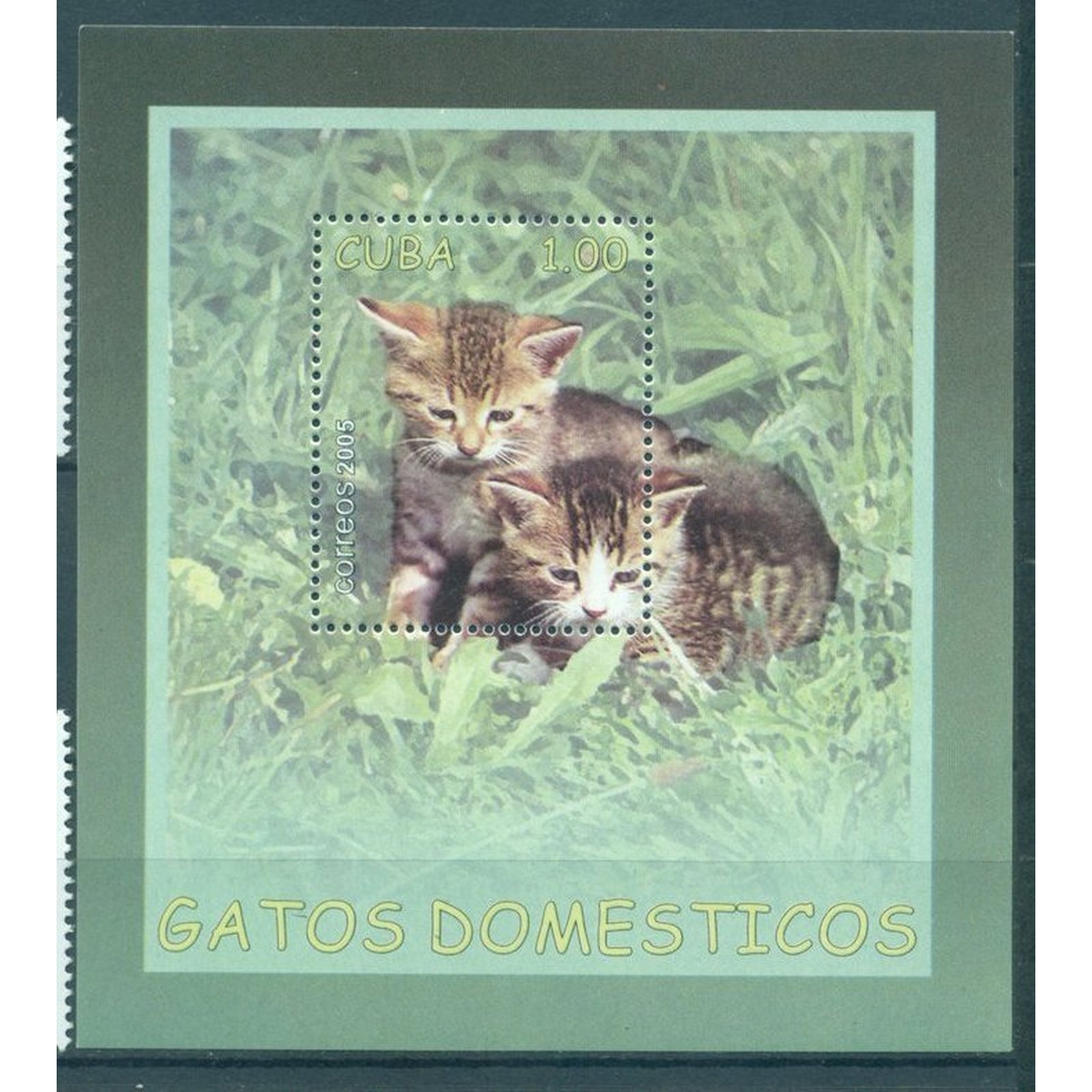 

Почтовые марки Куба Кошки Кошки, Домашние кошки