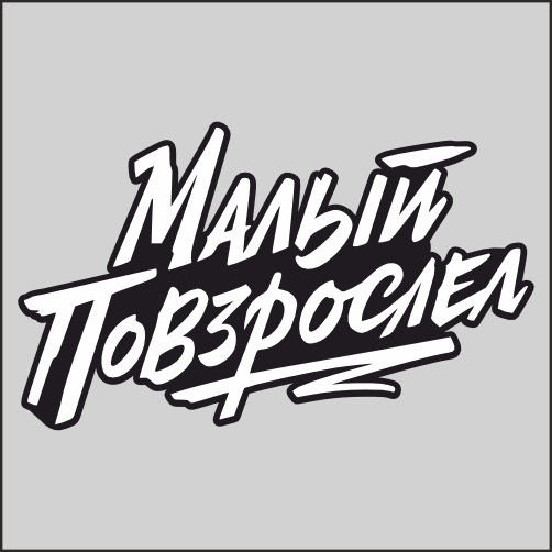 

Наклейка Наклейки за Копейки Малый повзрослел 20х12см, ААА912