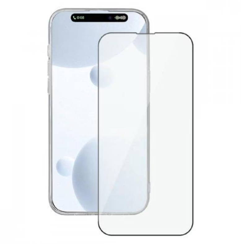 Защитное стекло Deppa Classic Full Glue для Apple iPhone 15 Pro Max черная рамка 2шт 999₽