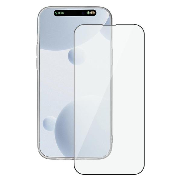 Защитное стекло Deppa Classic Full Glue для Apple iPhone 15 Plus черная рамка 2шт (62958)