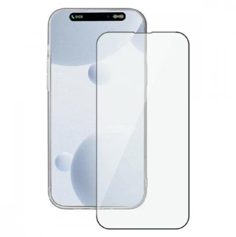 Защитное стекло  Deppa Classic Full Glue для Apple iPhone 15, черная рамка, 2 шт (62959)