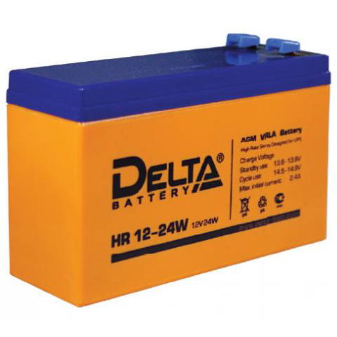 фото Источник бесперебойного питания delta hr 12-24w 12v 6ah