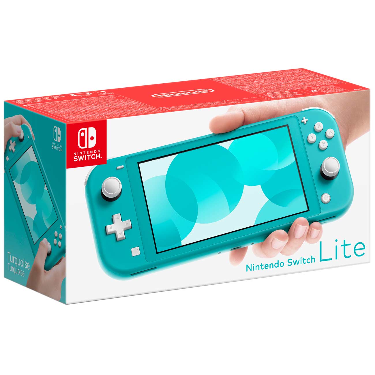 Игровая приставка Nintendo Nintendo Switch Lite, бирюзовая (HDH-S-BAZAA(RUS))