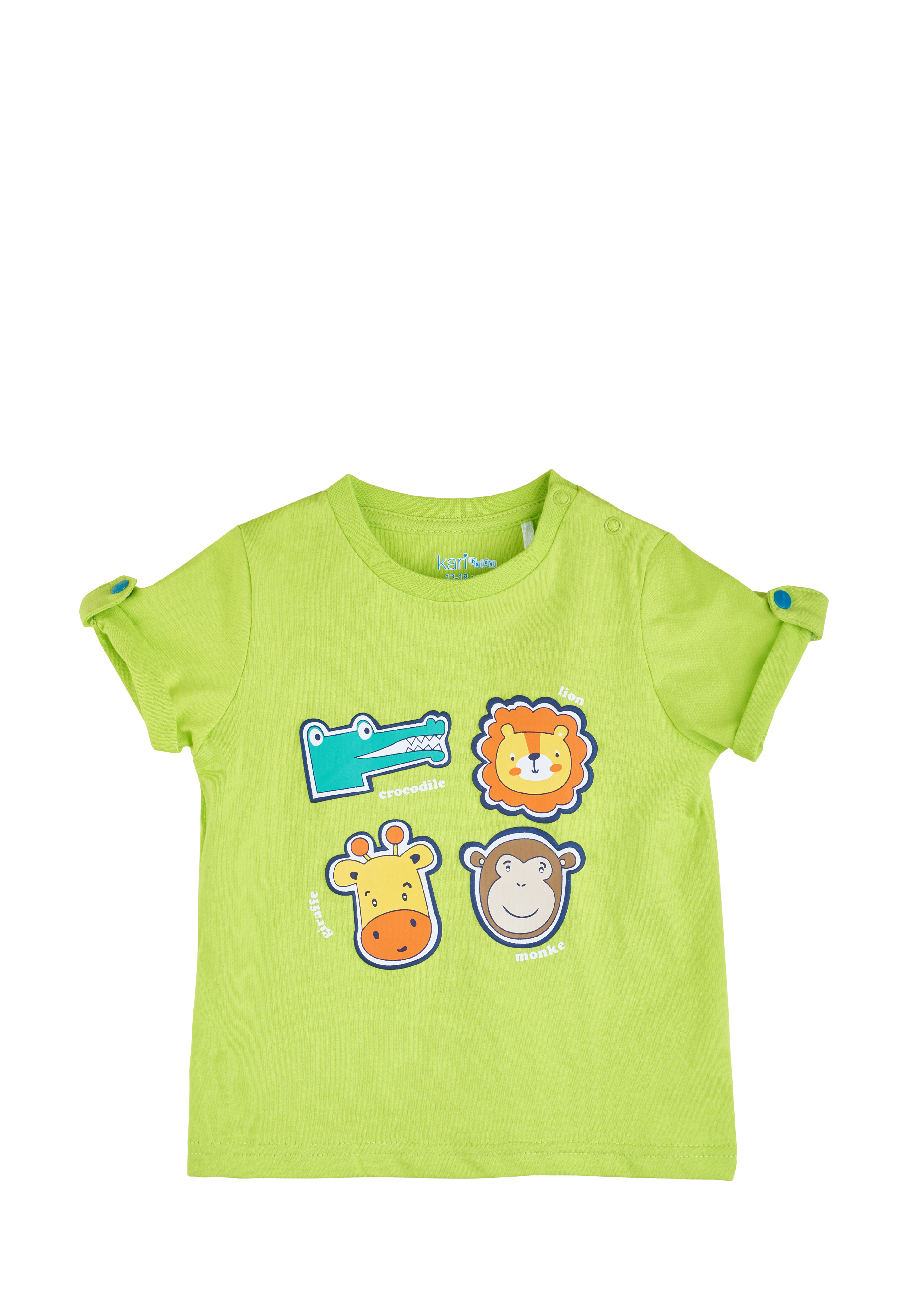 

Комплект одежды для новорожденных Kari baby SS21B03900809 зеленый р.80, SS21B03900809