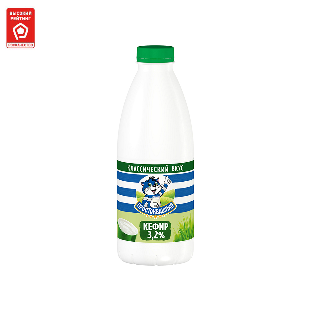 Кефир Простоквашино 3.2% 930мл