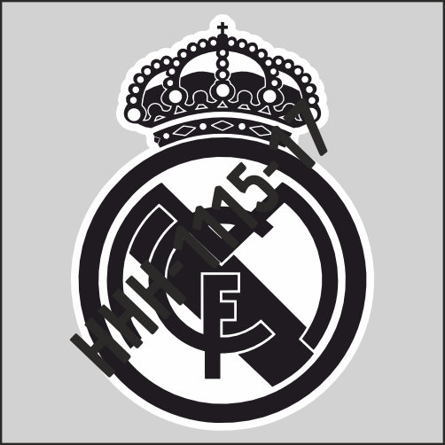 

Наклейка Наклейки за Копейки Эмблема Real Madrid ФК Реал Мадрид 17х12см, ННН-1115