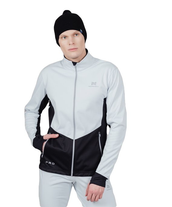 

Олимпийка мужская NordSki Pro серая 2XL, Серый, Pro