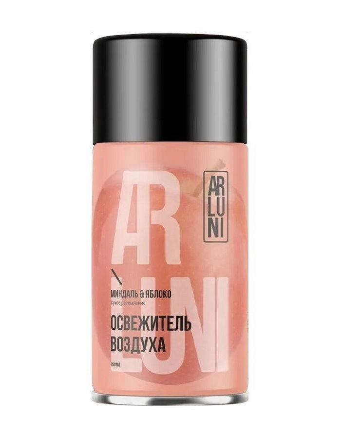 Освежитель воздуха Arluni миндаль и яблоко сменный баллон, 250 мл