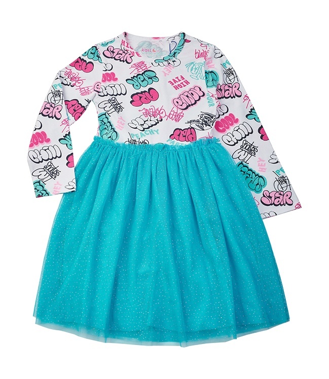 

Платье детское Kari Kids SS24C31900514, белый, изумрудный, 116, Белый;зеленый, SS24C31900514