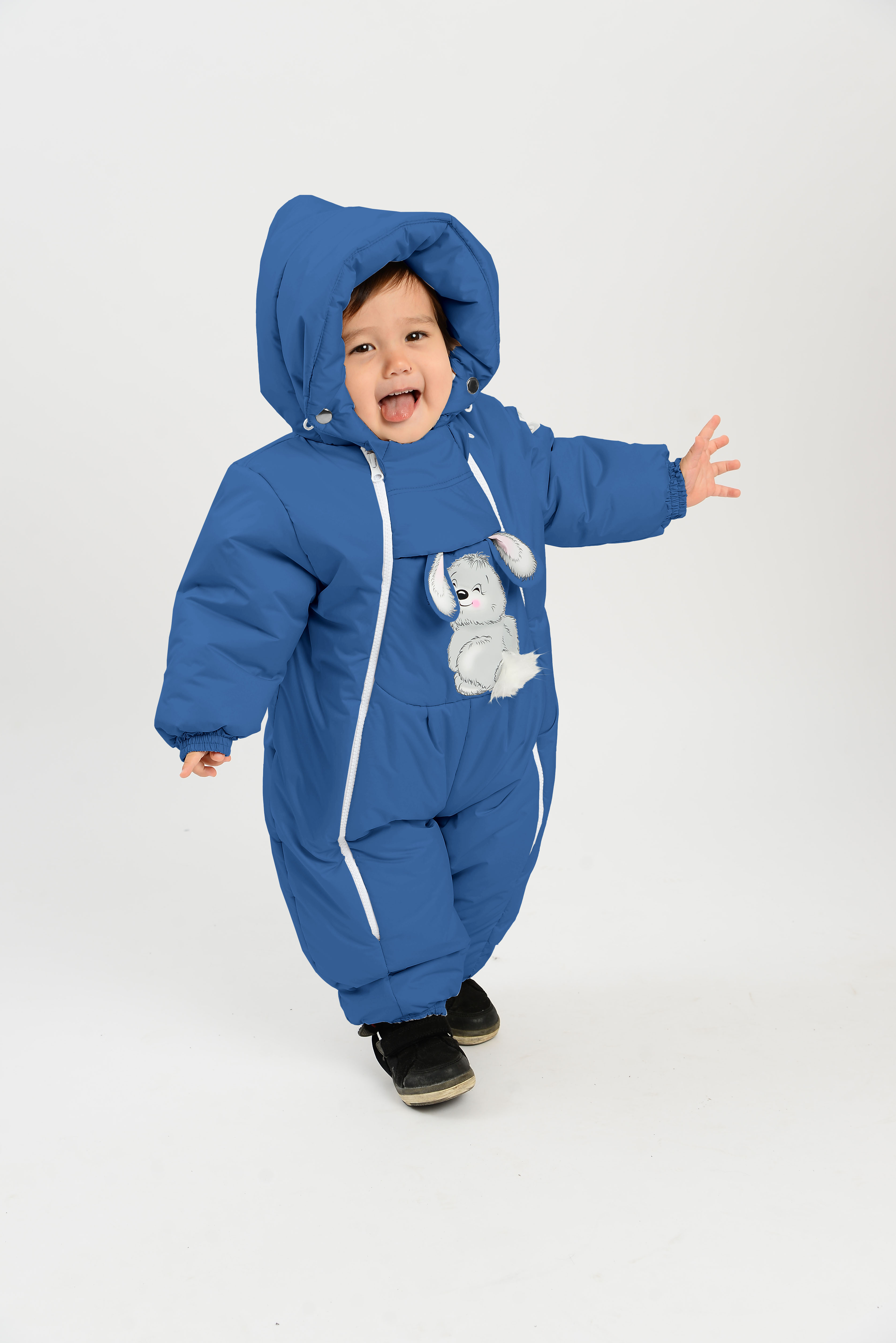 

Комбинезон детский Malek-Baby 247шм, Василек, 98, Синий, 247шм