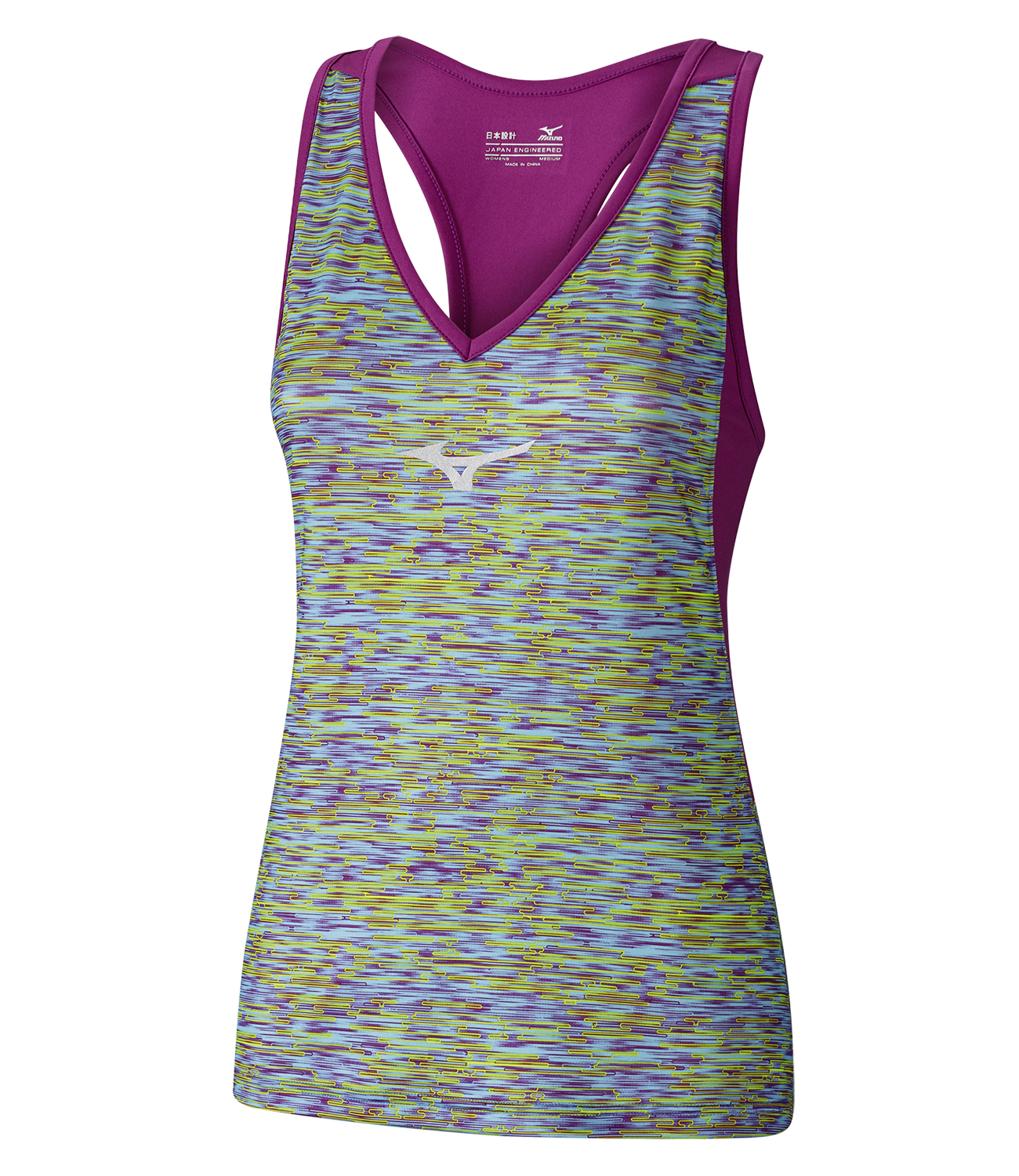 

Printed Tank, майка (89) мульти/фиолет, L, Разноцветный, Printed Tank