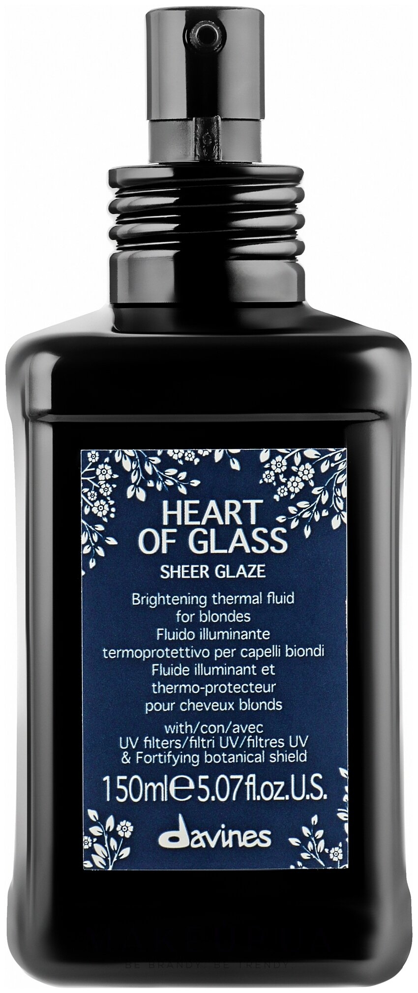 Купить Флюид Davines Heart Of Glass Sheer Glaze для Абсолютного Сияния Блонд, 150 мл